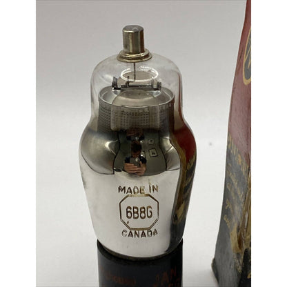 Westinghouse 6B8G Vacuum Tube - Amplifier - Ham Radio TV valve - Tested W photos