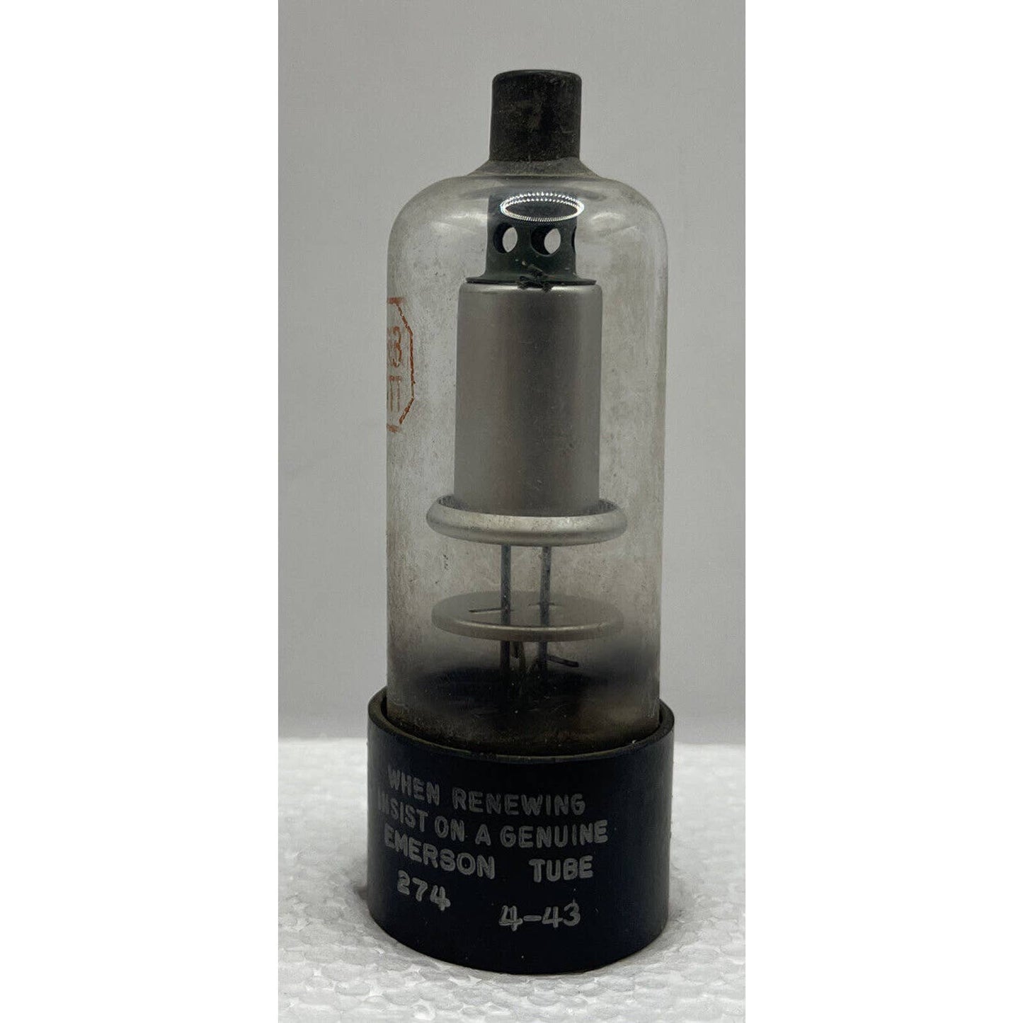 Vintage Emerson Electron/ Vacuum Tube 1B3 TESTED With Photos!