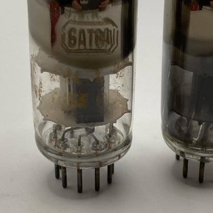 2 - RCA 6AT8A Vacuum Tubes - Valves Amplifier Amp Ham Radio Tested With Photos!