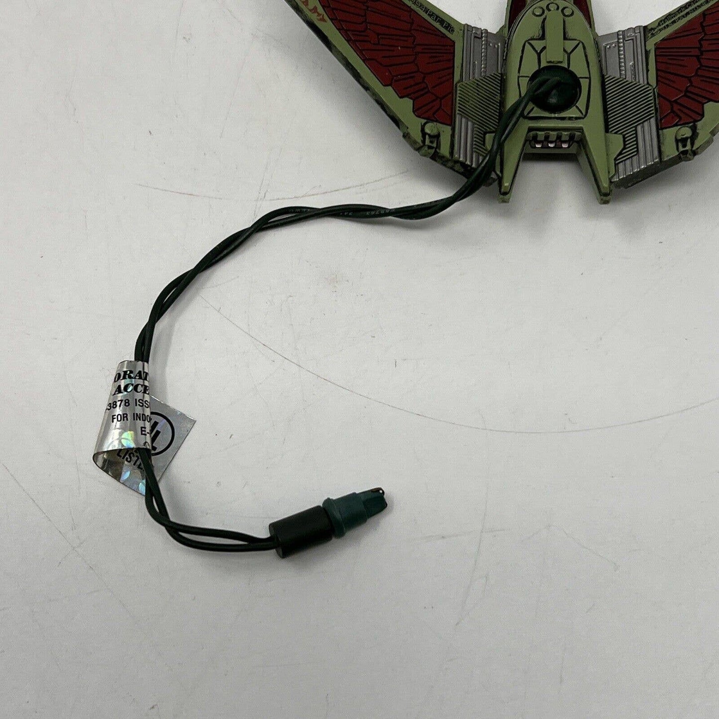 Hallmark Magic Ornament Klingon Bird Of Prey Star Trek Next Generation 1997