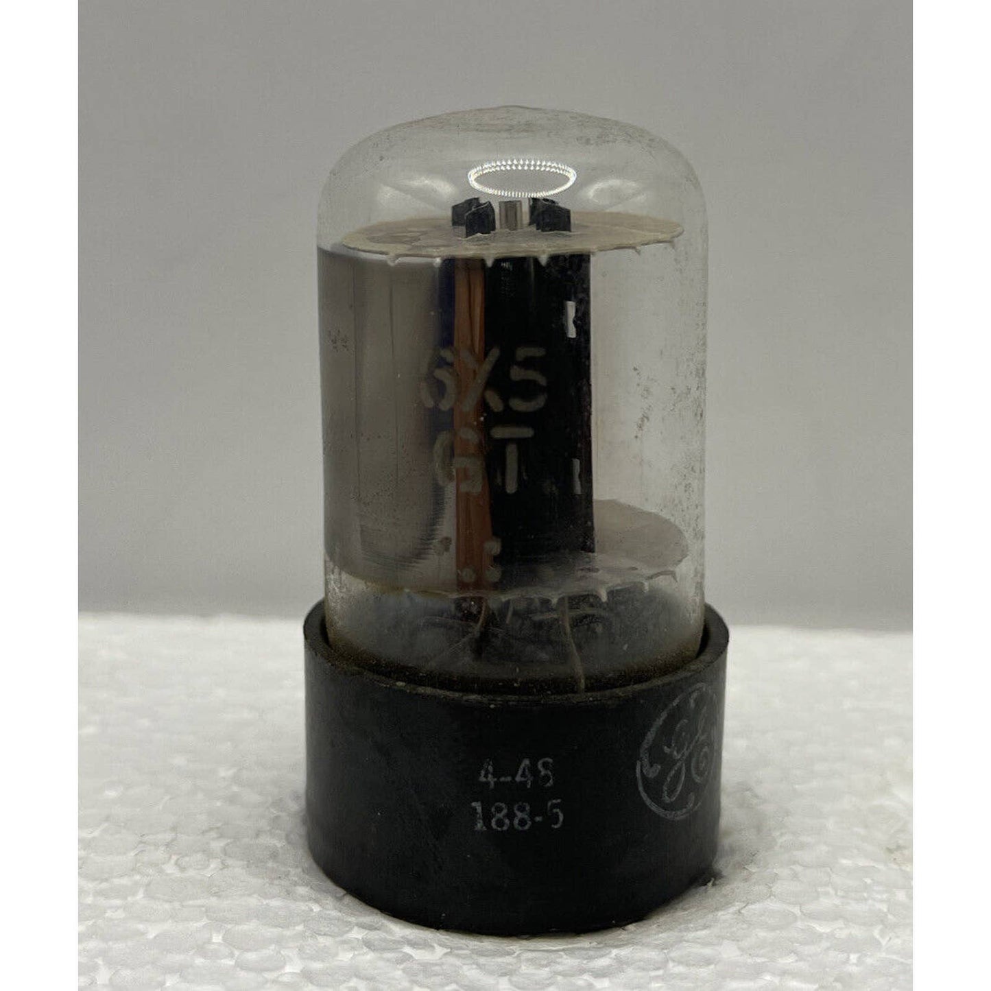 Vintage GE General Electric Electron/ Vacuum Tube 6X5GT TESTED With Photos!