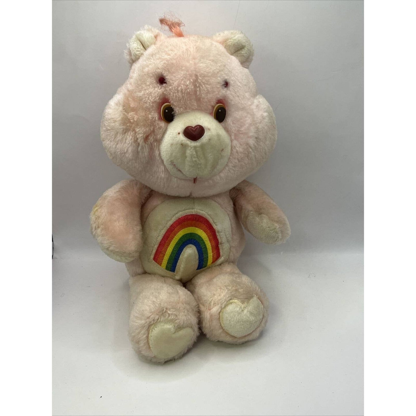 1983 Vintage Original Kenner Care Bears Pink CHEER BEAR Plush American Greetings