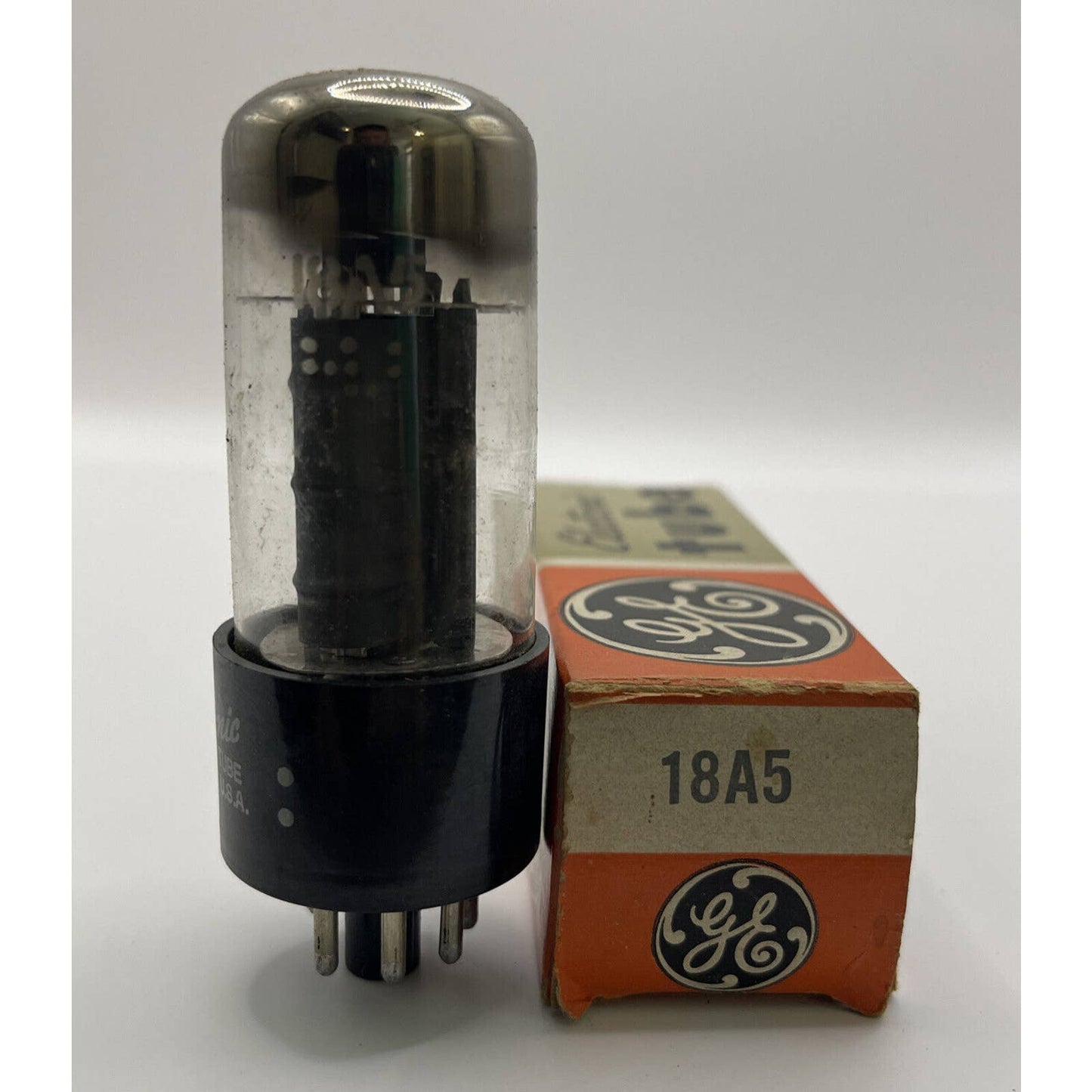 General Electric GE 18A5 Vacuum Tubes Made In USA NOS Untested