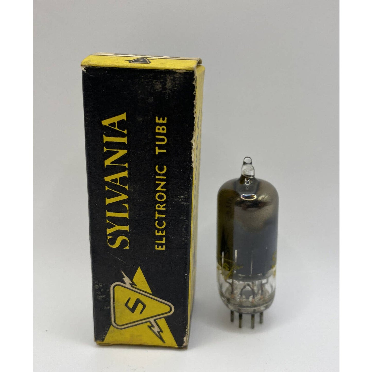Vintage Sylvania Electron/ Vacuum Tube 3CB6 w/ Box TESTED With Photos!