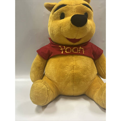 Vintage Mattel Winnie The Pooh Plush Figure Disney JUMBO 24” Stuffed Animal Toy