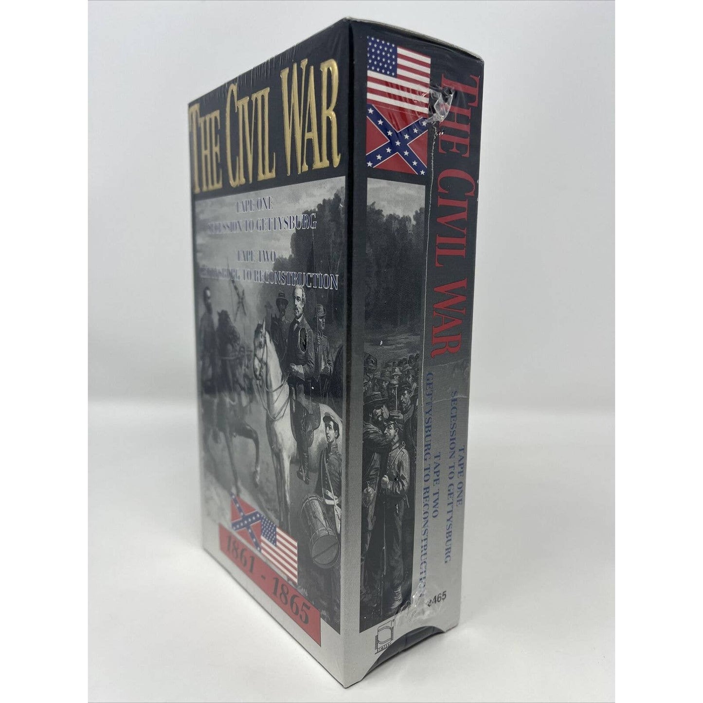 The Civil War VHS, 1991 2 Tape Set From Succession to Reconstruction New Sealed