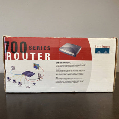 CISCO 770 SERIES ROUTER, CISCO 771 775, MPN: T97-5068-0 - Box, Manuals - New