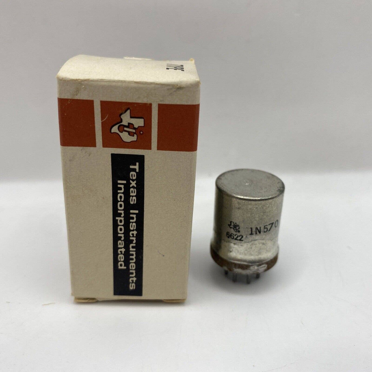 1N570 Texas Instruments Diode Full Wave Rectifier 1500V 750mA TI Tube NOS Qty 1.