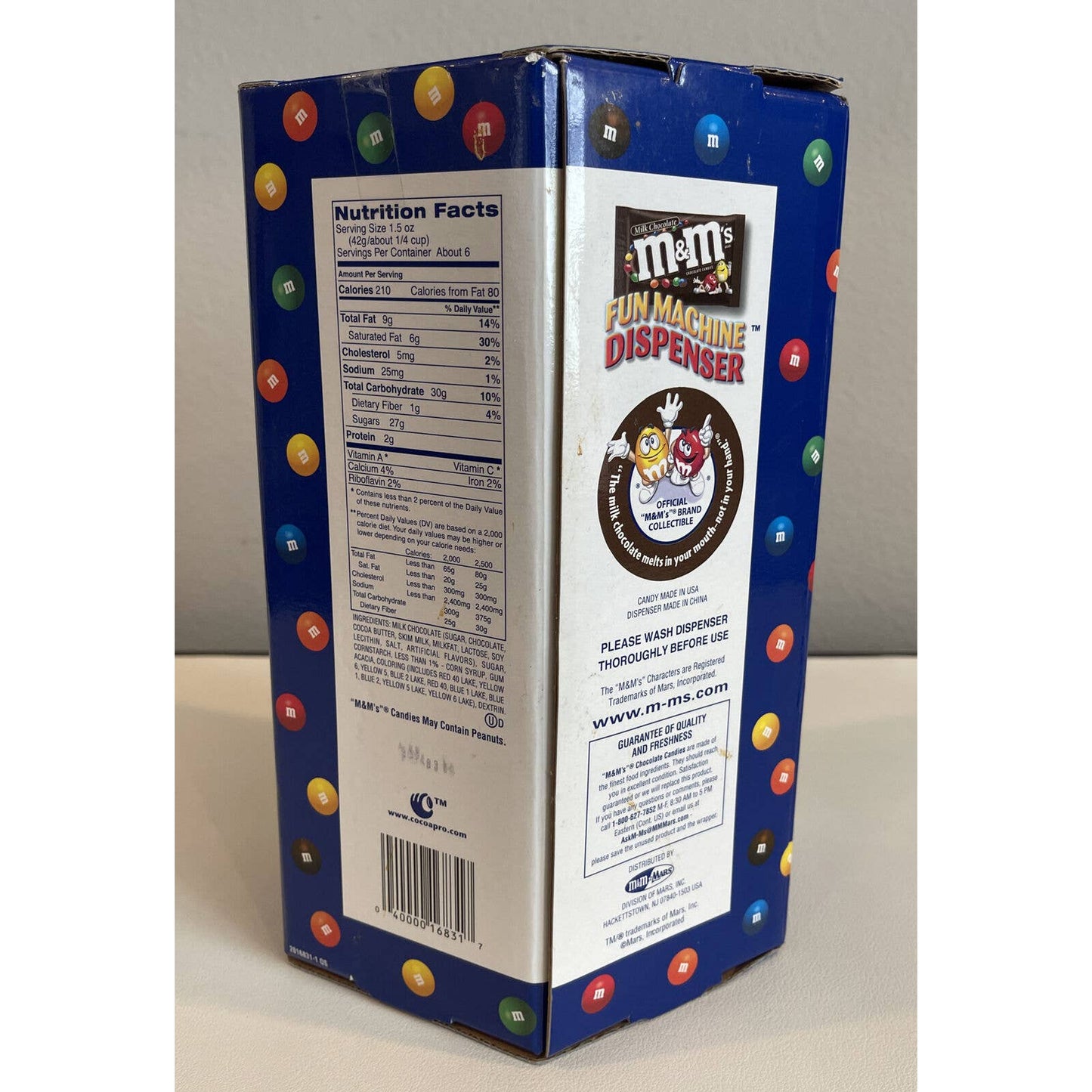 M&M's Fun Machine Candy Dispenser Official M&M's Brand Collectible