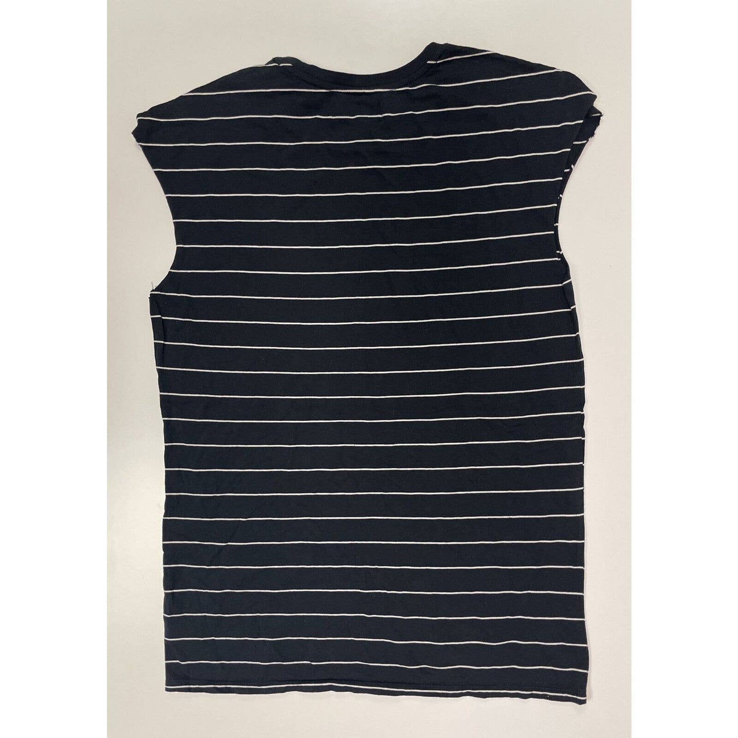 PacSun Men's Medium Distressed Black And White Sleeveless Shirt 0058 NWT NEW!