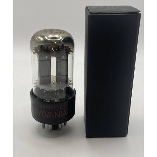 Sylvania 6SN7 GTB Vacuum Amp Amplifier Ham Radio TUBE Tested With Photos!