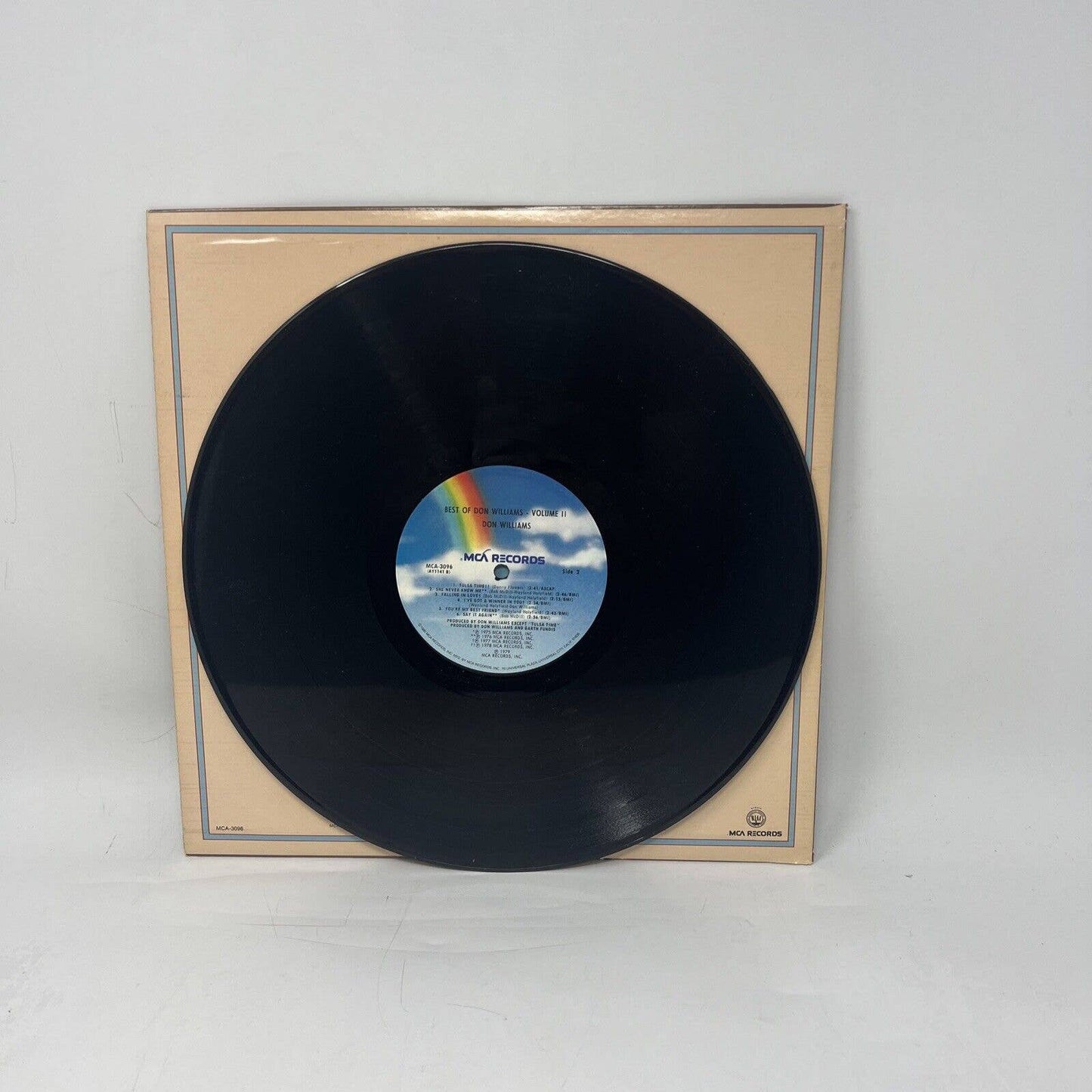 The Best of DON WILLIAMS Volume ll MCA3096 Record 1979 Vinyl 70s Album 1st Press