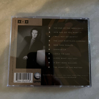 Don Henley The End Of The Innocence Gimme What You Got CD