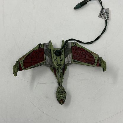 Hallmark Magic Ornament Klingon Bird Of Prey Star Trek Next Generation 1997