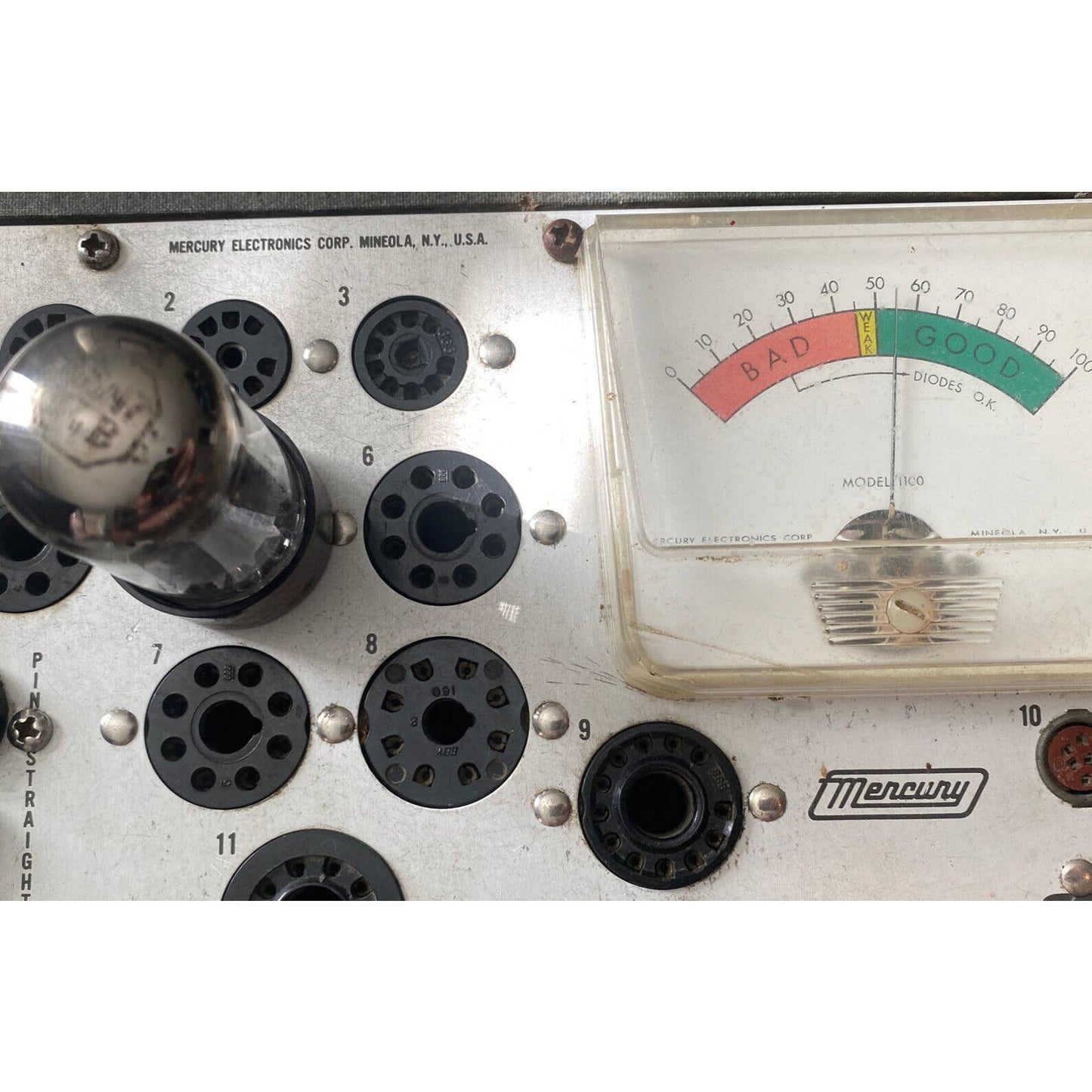 Sylvania 6SN7 GTB Vacuum Amp Amplifier Ham Radio TUBE Tested With Photos!