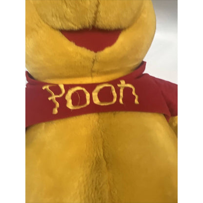 Vintage Mattel Winnie The Pooh Plush Figure Disney JUMBO 24” Stuffed Animal Toy