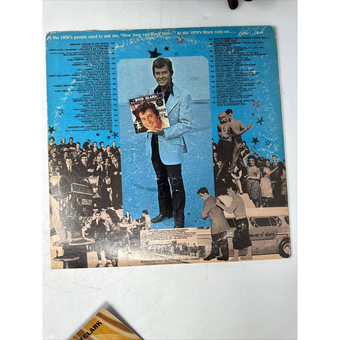 Dick Clark 20 Years Of Rock N' Roll 1973 2x LP Vinyl Buddah With The Bonuses