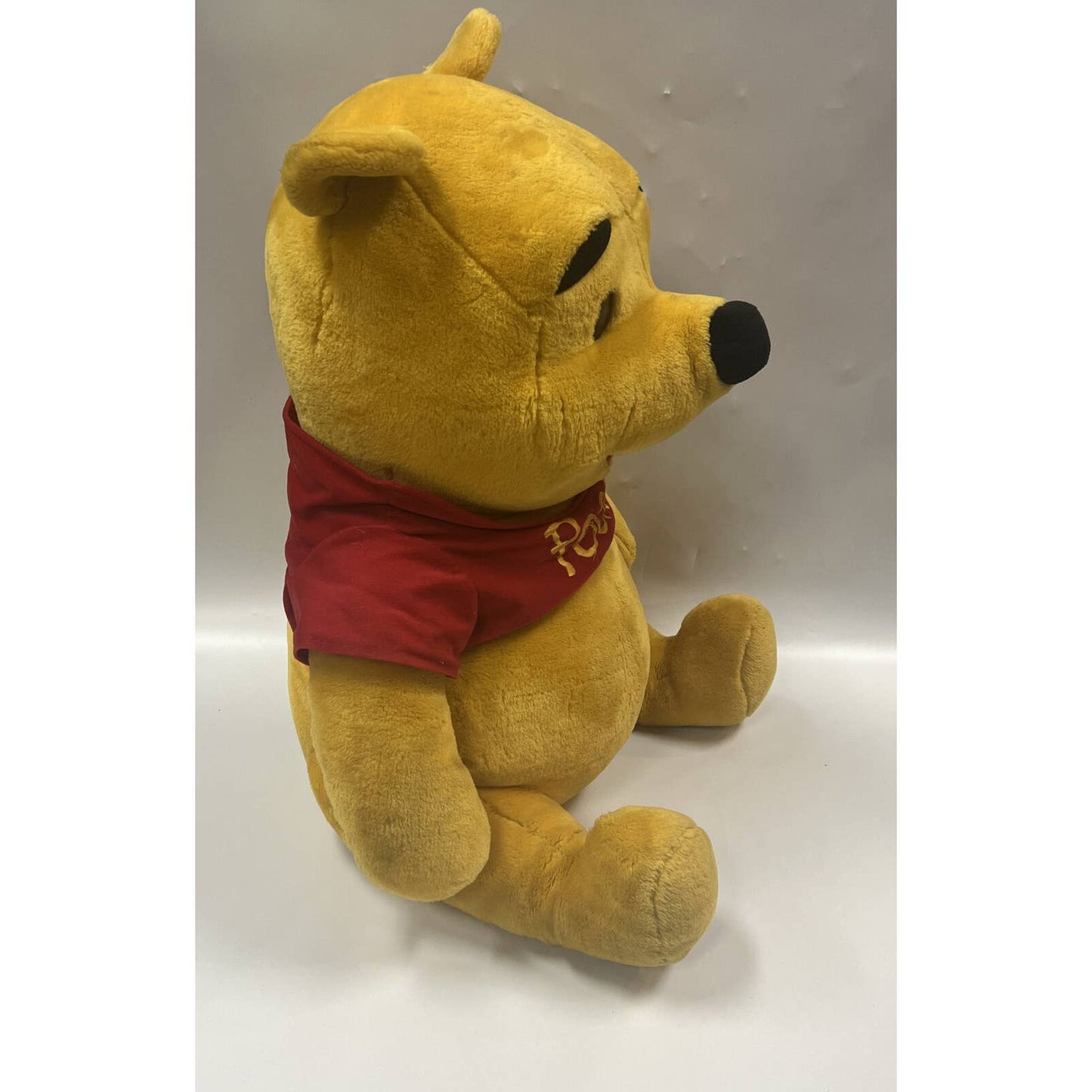 Vintage Mattel Winnie The Pooh Plush Figure Disney JUMBO 24” Stuffed Animal Toy