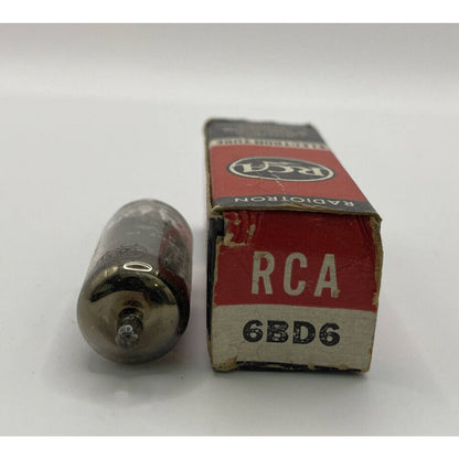 RCA VACUUM ELECTRON Radio Vacuum TUBE 6BD6 NOS NEW