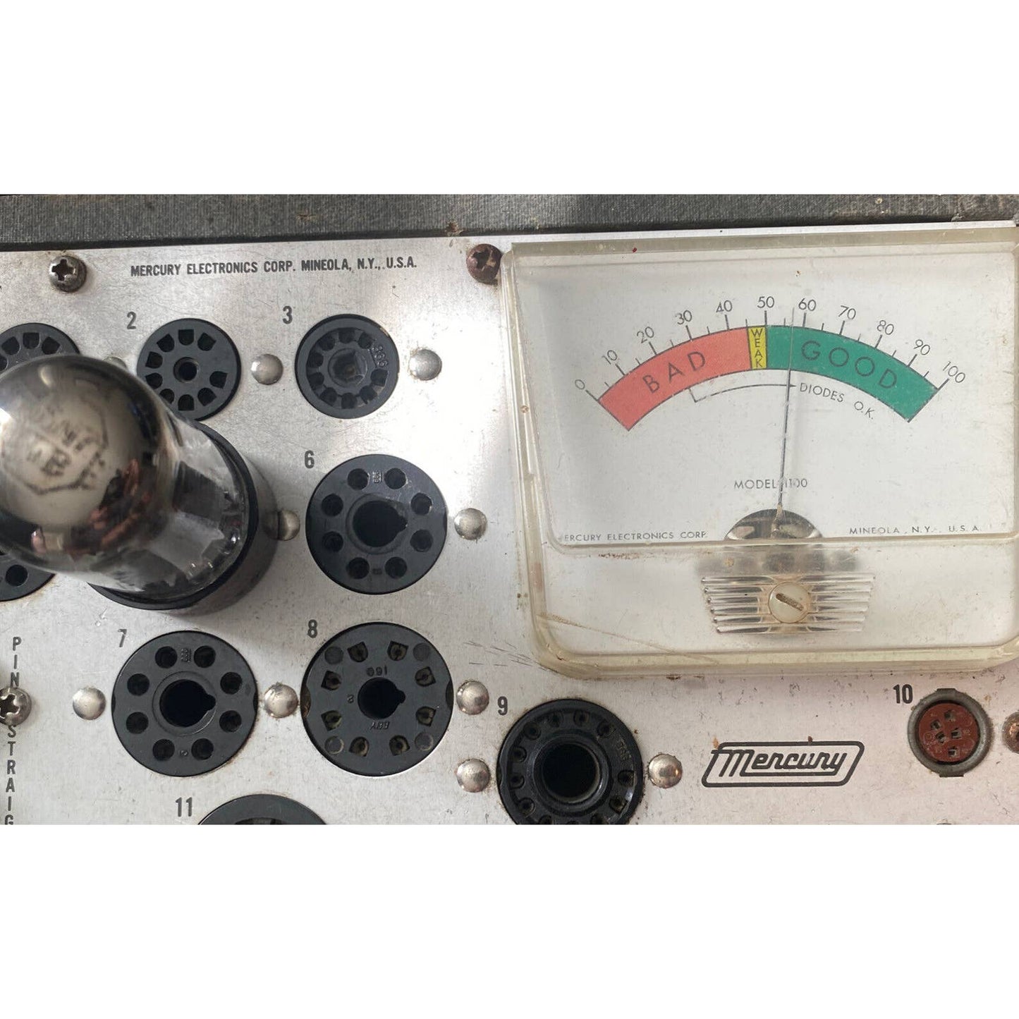 Sylvania 6SN7 GTB Vacuum Amp Amplifier Ham Radio TUBE Tested With Photos!