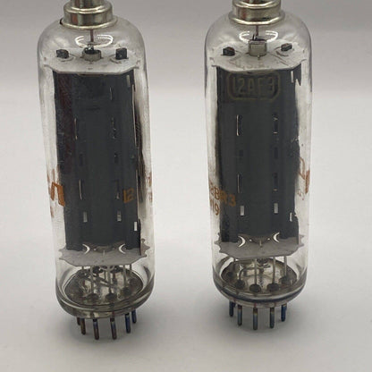 2 - RCA 12AF3/12BR3/12RK19 Damper Flyback Diode TV Valves - Tested W Photos NOS