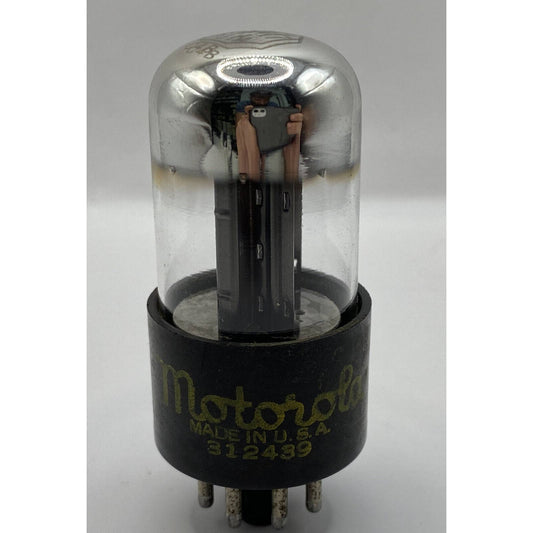 Motorola 6SN7 GTA Vacuum Tube - Amplifier - Ham Radio Valve - Tested W Photos!