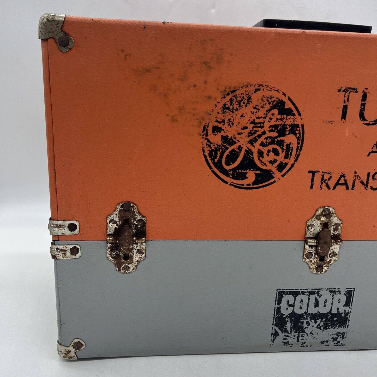 Vintage General Electric Vacuum Tubes Transistor Valves Repairman Carrying Case