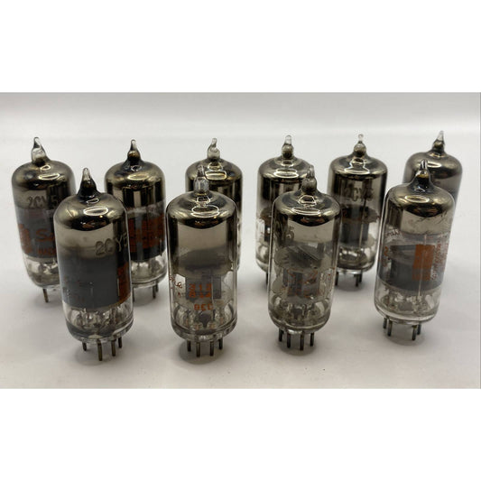 2CY5 Lot of 10 Silvertone Vacuum Tubes - Valves - Amplifier Radio Tested Strong!