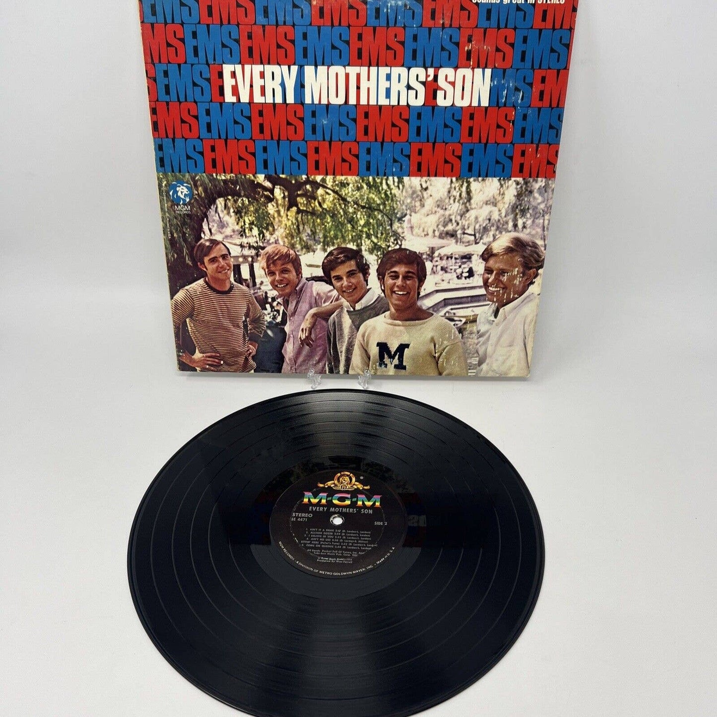 Excellent 1967 Pop Rock LP - Every Mothers' Son "1st S/T Album" MGM RECORDS Rare