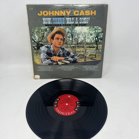 Johnny Cash Now There Was a Song 1960 LP Vintage Vinyl Columbia Records CL 1463