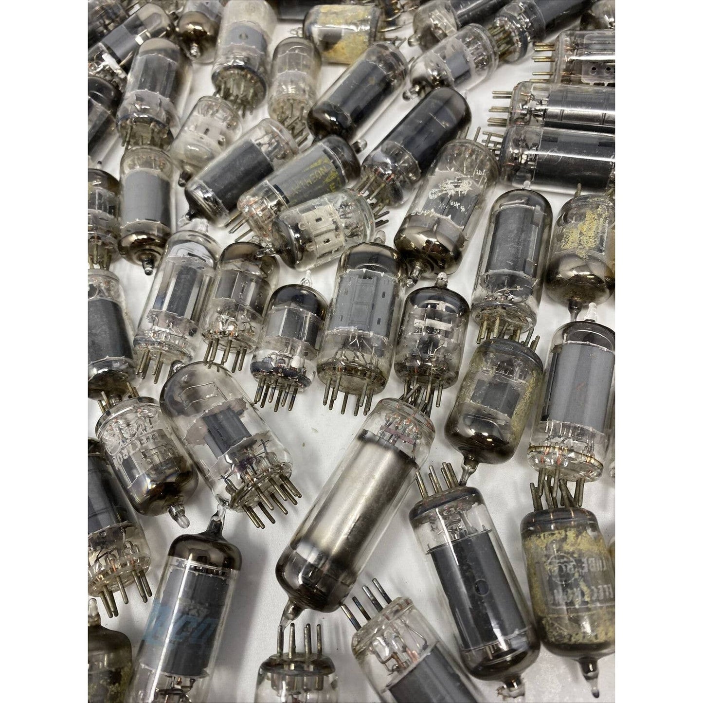 Vacuum Tube Art Various Models Vintage Lot of 120 Steam Punk Art PLZ READ!