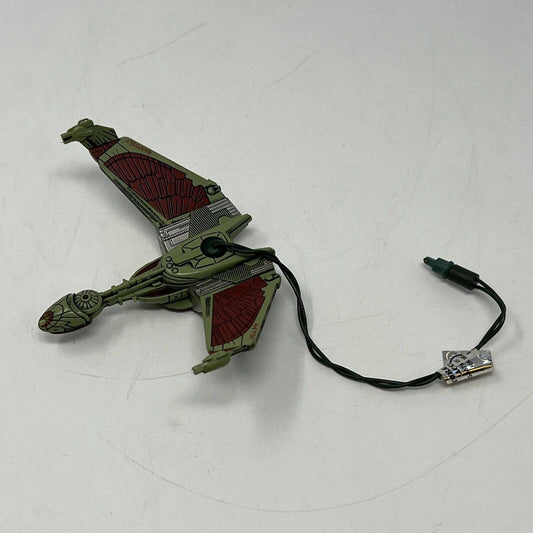 Hallmark Magic Ornament Klingon Bird Of Prey Star Trek Next Generation 1997