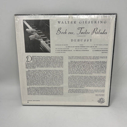 Claude Debussy Preludes Book One Angel Records Classical Album Vinyl LP Shrink