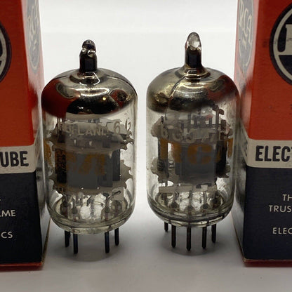 2 RCA 6GJ7/ECF801 Amp Amplifier Tubes Tube valves In Original Box